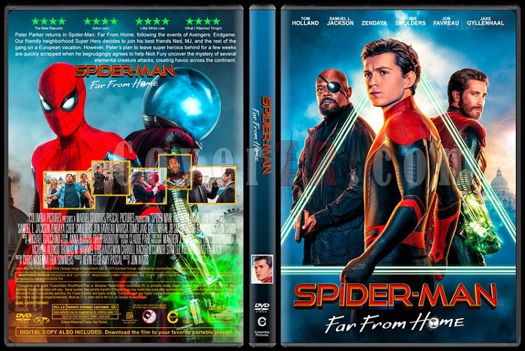 Spider-Man: Far from Home (rmcek-Adam: Evden Uzakta) - Custom Dvd Cover - English [2019]-01jpg