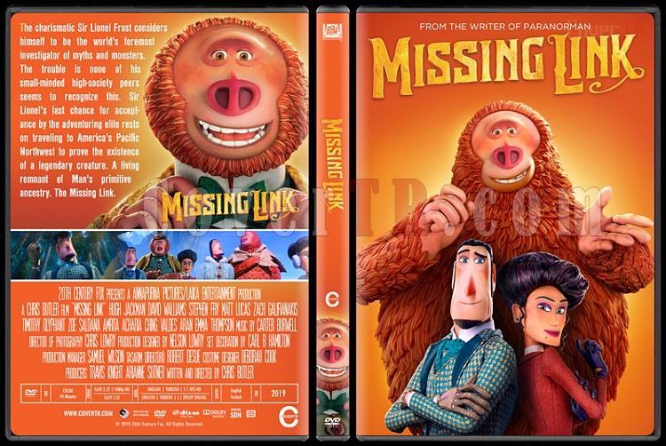 Missing Link - Custom Dvd Cover - English [2019]-02jpg