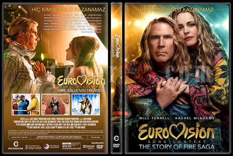 Eurovision Song Contest: The Story of Fire Saga (Eurovision ark Yarmas: Fire Saga'nn Hikyesi) - Custom Dvd Cover - English [2020]-1jpg