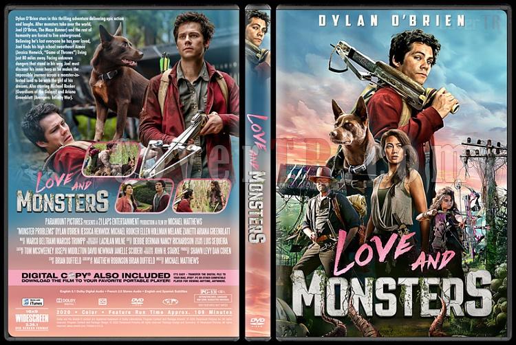 Love and Monsters - Custom dvd Cover - English [2020]-1jpg