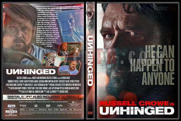 Unhinged (Dengesiz) - Custom Dvd Cover - English [2020]-2jpg
