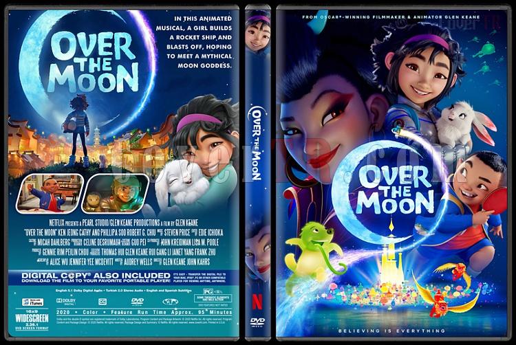 Over the Moon (Bir Ay Masalı) - Custom Dvd Cover - English [2020]-1jpg