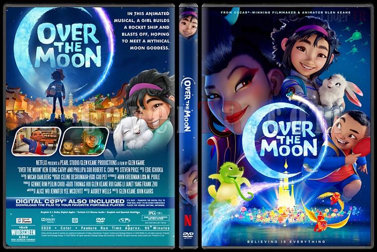 Over the Moon (Bir Ay Masal) - Custom Dvd Cover - English [2020]-1jpg