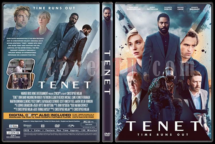 Tenet - Custom Dvd Cover - English [2020]-1jpg