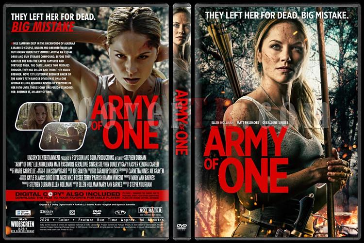 Army of One - Custom Dvd Cover - English [2020]-1jpg