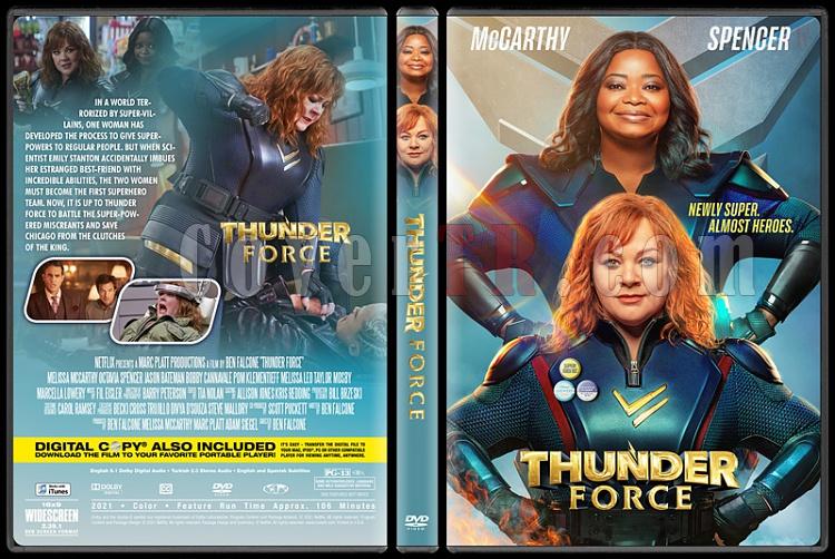 Thunder Force (Yldrm Gc) - Custom Dvd Cover - English [2021]-standardjpg