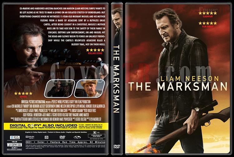 The Marksman - Custom Dvd Cover - English [2021]-3jpg