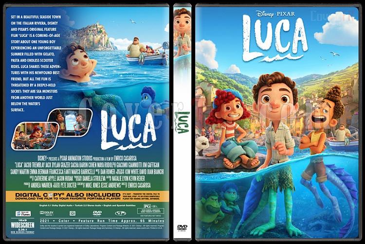 Luca - Custom Dvd Cover - English [2021]-2jpg