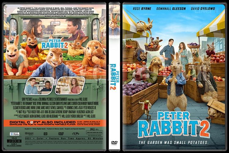 Peter Rabbit 2: The Runaway (Peter Rabbit: Kaak Tavan) - Custom Dvd Cover - English [2021]-1jpg