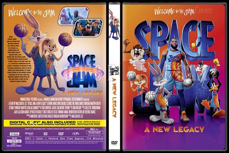 Space Jam: A New Legacy (Space Jam: Yeni Efsane) - Custom Dvd Cover - English [2021]-1jpg