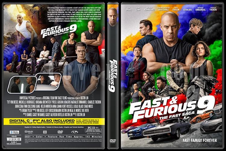 F9: The Fast Saga (Hızlı ve Öfkeli 9) - Custom Dvd Cover - English [2021]-2jpg