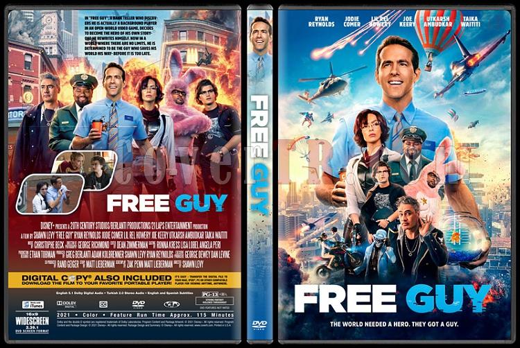 Free Guy (Gerek Kahraman) - Custom Dvd Cover - English [2021]-1jpg