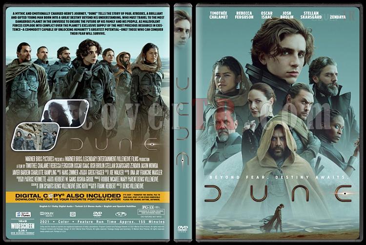 Dune: Part One (Dune: l Gezegeni) - Custom Dvd Cover - English [2021]-1jpg