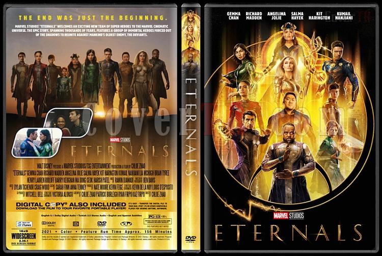 Eternals - Custom Dvd Cover - English [2021]-1jpg