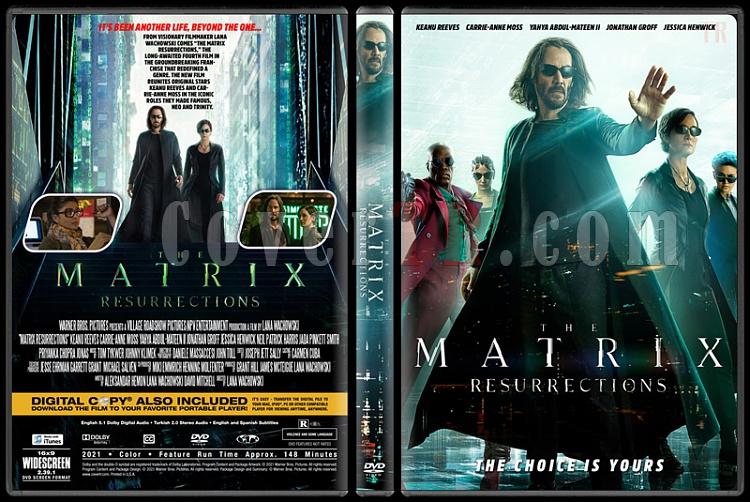 The Matrix Resurrections - Custom Dvd Cover - English [2021]-1jpg