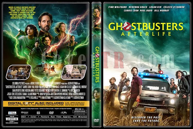 Ghostbusters: Afterlife (Hayalet Avcıları: Öteki Dünya) - Custom Dvd Cover - English [2021]-1jpg