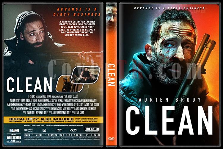 Clean - Custom Dvd Cover - English [2020]-1jpg