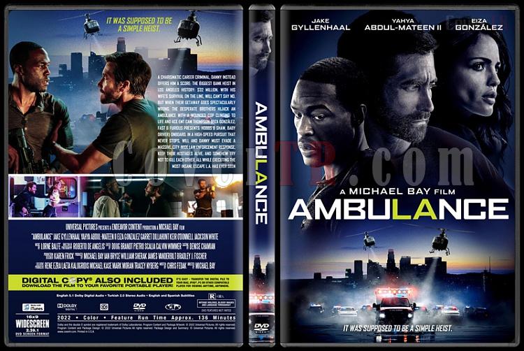 Ambulance (Ambulans) - Custom Dvd Cover - English [2022]-2jpg