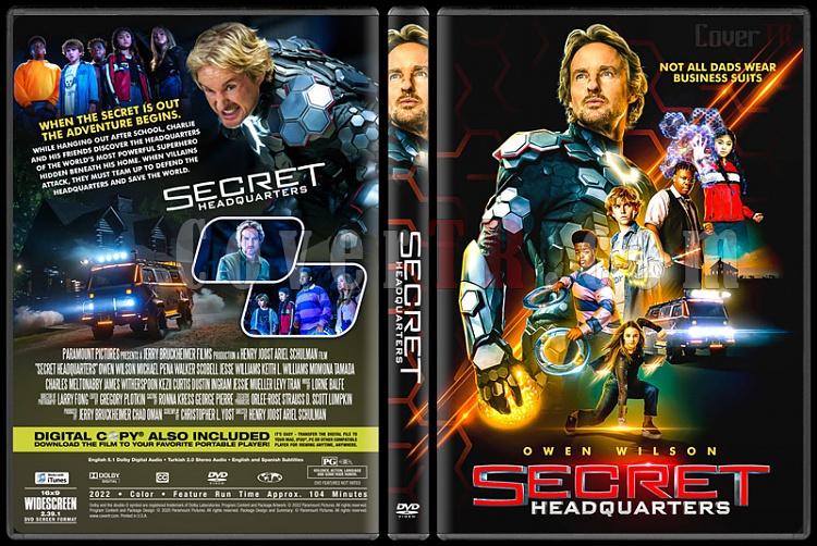 Secret Headquarters - Custom Dvd Cover - English [2022]-1jpg