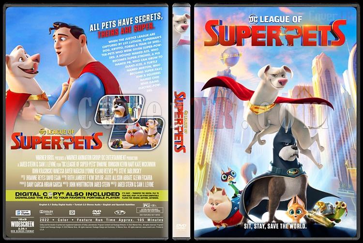 DC League of Super-Pets (DC Sper Evciller Takm) - Custom Dvd Cover - English [2022]-1jpg