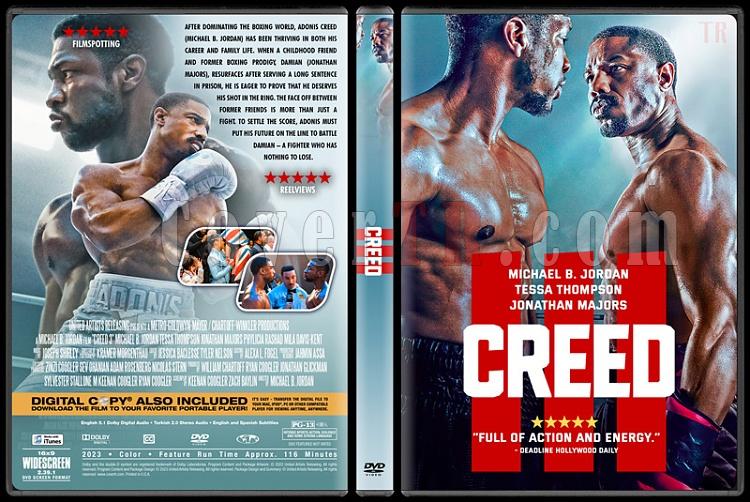 Creed III (Creed III: Efsane Devam Ediyor) - Custom Dvd Cover - English [2023]-1jpg