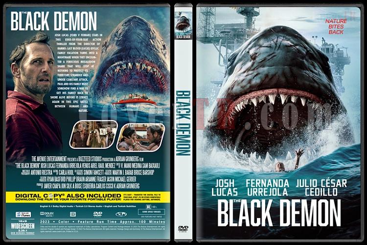The Black Demon - Custom Dvd Cover - English [2023]-1jpg