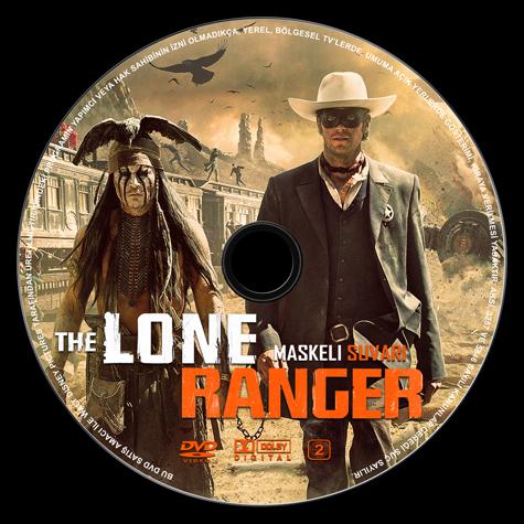 The Lone Ranger (Maskeli Svari) - Custom Dvd Label - Trke [2013]-maskeli-suvari-label-izlemejpg