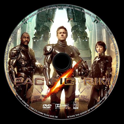 Pacific Rim (Pasifik Sava) - Custom Dvd Label - Trke [2013]-pasifikjpg