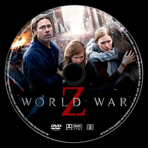 World War Z (Dnya Sava Z) - Custom Dvd Label - Trke [2013]-world-war-z-dvd-label-izleme-jpg