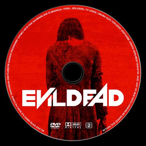 Evil Dead  (Kt Ruh) - Custom Dvd Label - Trke [2013]-evil-dead-dvd-label-turkce-izlemejpg