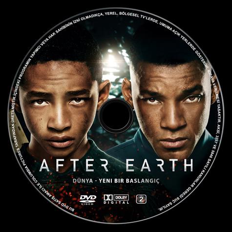 After Earth (Dnya - Yeni Bir Balang) - Custom Dvd Label - Trke [2013]-after-earth-dvd-label-izlemejpg