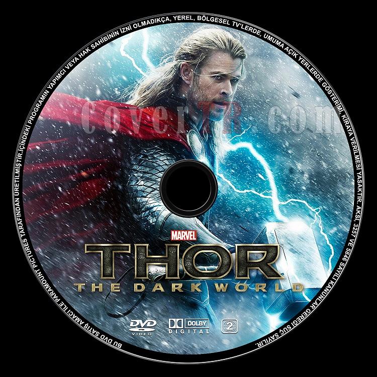 Thor: The Dark World  - Custom Dvd Label - Trke [2013]-thor-v1jpg