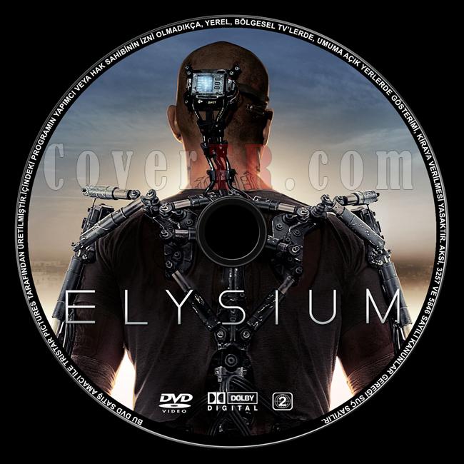 Elysium (Elsiyum) - Custom Dvd Label - Trke [2013]-elysium-dvd-label-turkce-v2jpg