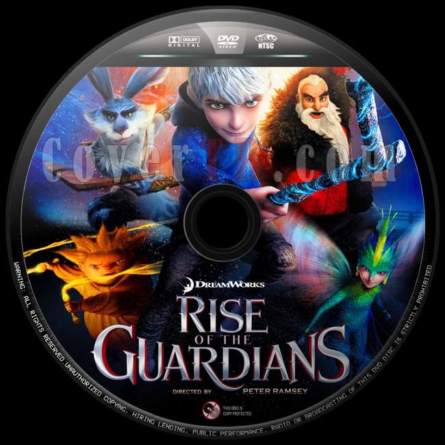Rise of the Guardians  (Efsane Beşli) - Custom Dvd Label - English [2012]-efsane-besli-2jpg