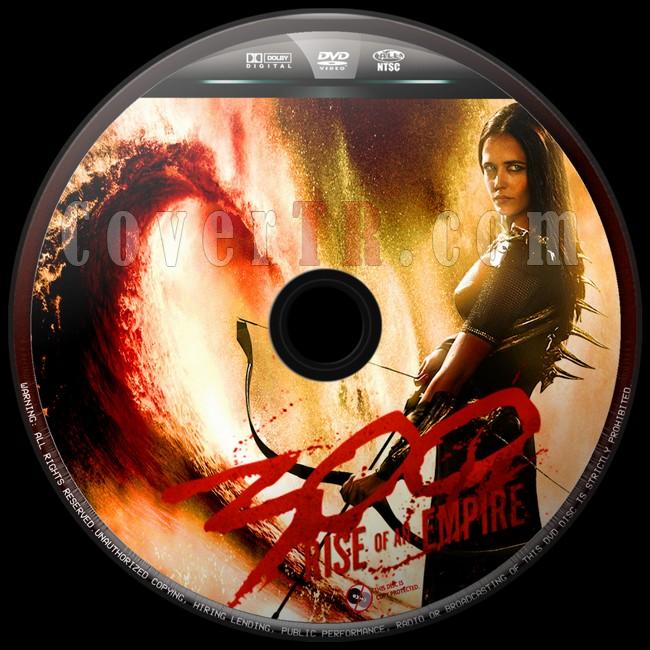 300: Rise of an Empire (300: Bir mparatorluun Ykselii) - Custom Dvd Label - English [2014]-300jpg