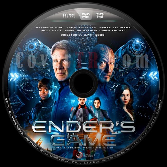 Ender's Game (Uzay Oyunlar) - Custom Dvd Label - English [2013]-uzay-oyunlari-4jpg