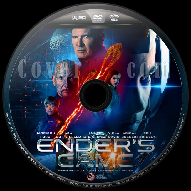 Ender's Game (Uzay Oyunlar) - Custom Dvd Label - English [2013]-uzay-oyunlari-6jpg