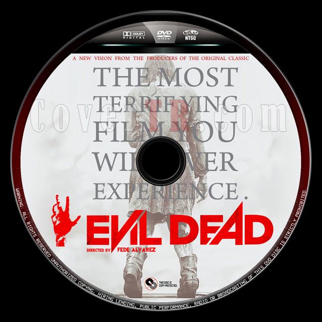 Evil Dead  (Kt Ruh) - Custom Dvd Label - English [2013]-evil-dead-4jpg