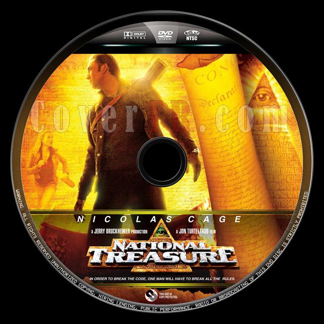 National Treasure (Byk Hazine) - Custom Dvd Label - English [2004]-buyuk-hazine-8jpg