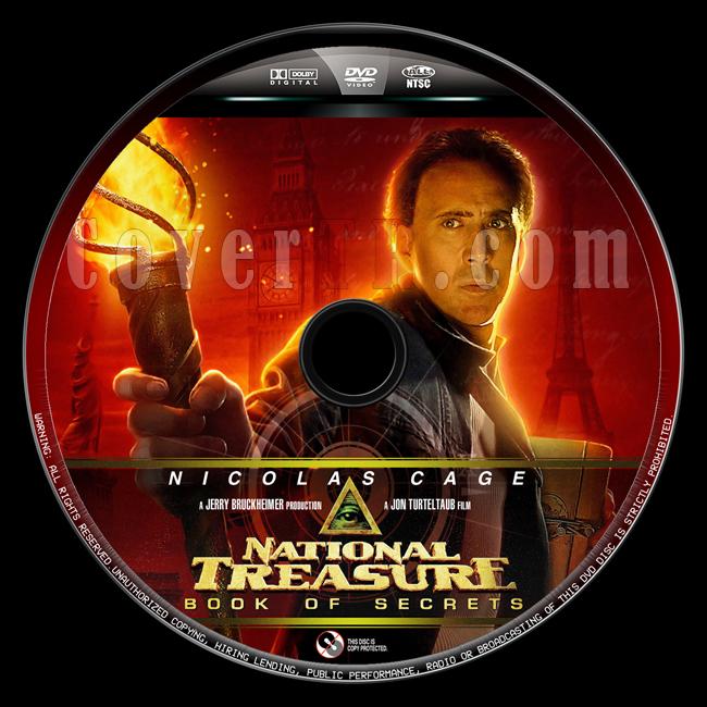 National Treasure: Book of Secrets (Byk Hazine: Srlar Kitab) - Custom Dvd Label - English [2007]-buyuk-hazine-2-8jpg