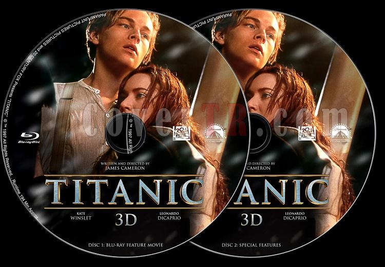 Titanic - Custom Dvd Label - English [1997]-disc-2jpg