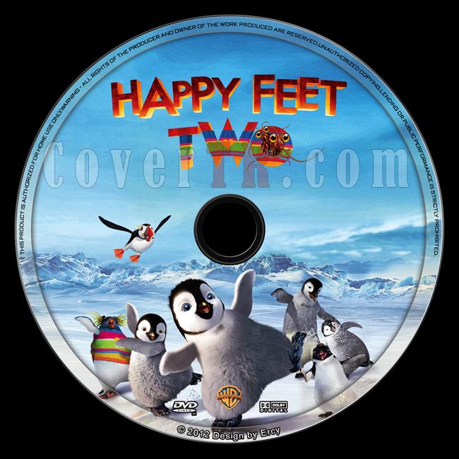 Happy Feet Two (Neeli Ayaklar 2) - Custom Dvd Label - English [2011]-hf2-dvd_labeljpg