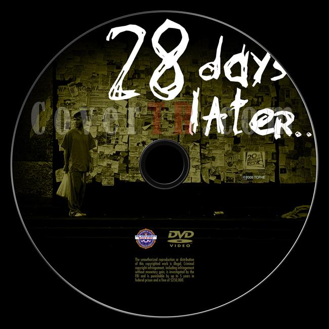 28 Days Later... - Custom Dvd Label - English [2002]-28-days-later-dvd-labeljpg