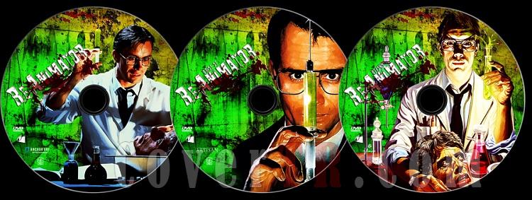 Re-animator - Custom Dvd Label Set - English [1985]-re-animatorjpg