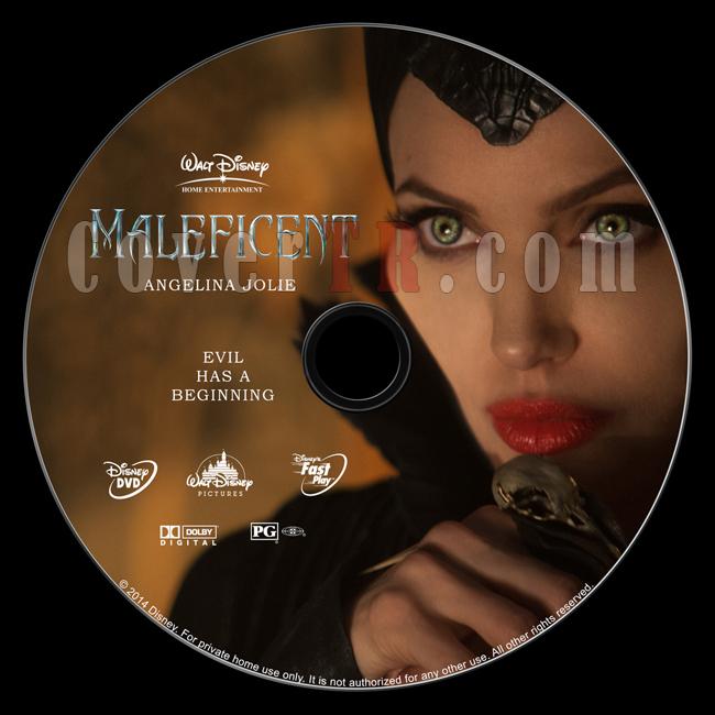 Maleficent - Custom Dvd Label - English [2014]-maleficentpjpg