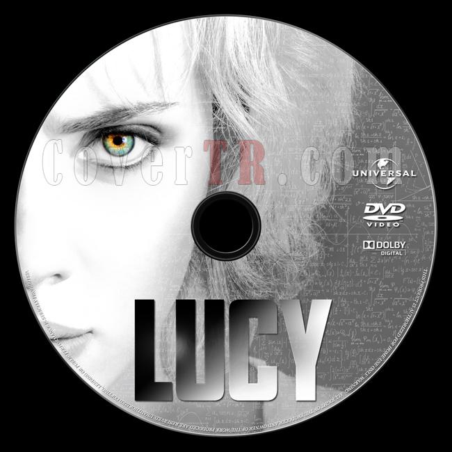 Lucy - Custom Dvd Label - English [2014]-onizlemejpg