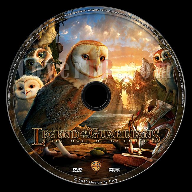 Legend of the Guardians: The Owls of Ga'Hoole - Custom Dvd Label - English [2010]-legendoftheguardiansjpg