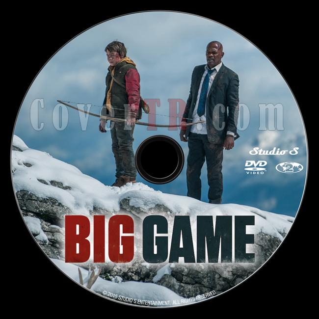 Big Game (Byk Oyun) - Custom Dvd Label - English [2014]-onizlemejpg