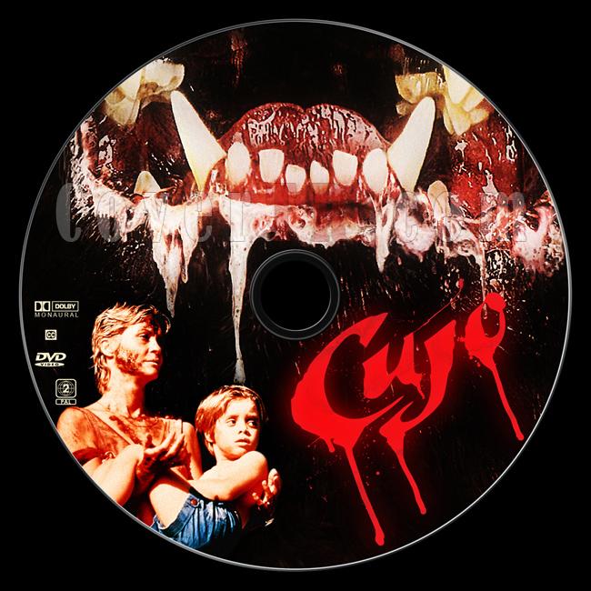 Cujo - Custom Dvd Label - English [1983]-cujo_-_by_matush_labeljpg