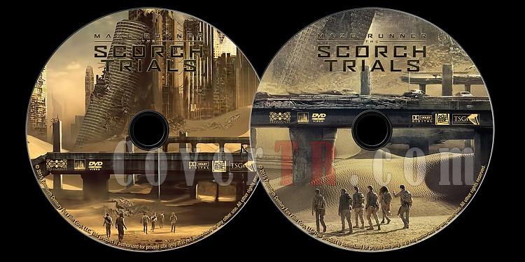 Maze Runner: The Scorch Trials - Custom Dvd Label - English [2015]-untitled-1jpg